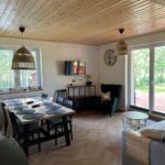 Domek na Mazurach w Brzózkach- salon