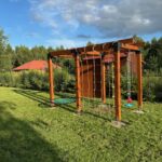 plac zabaw na Mazurach w Brzózkach