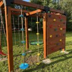 plac zabaw z innego konta w Domku na Mazurach w Brzózkach